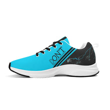 Load image into Gallery viewer, Striker 25s Black Logo & Light Blue Adult EVA Mesh Walking Running Shoes