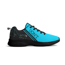 Load image into Gallery viewer, Striker 25s Black Logo & Light Blue Adult EVA Mesh Walking Running Shoes