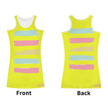 Load image into Gallery viewer, 25 SX Multi Color & Pink Logo Womens Summer Dresses Sexy Wrap Hip Mini Slim Fitted Dress