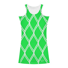 Load image into Gallery viewer, 25 SX Light Green & White Logo Womens Summer Dresses Sexy Wrap Hip Mini Slim Fitted Dress