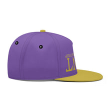 Load image into Gallery viewer, UX Gold Logo Purple & Gold Snapbacks