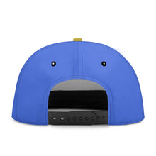 Load image into Gallery viewer, UX Gold Logo Blue & Gold Snapbacks
