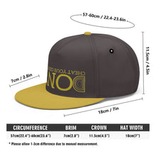 Load image into Gallery viewer, UX Gold Logo Charcoal Brown & Gold Snapbacks