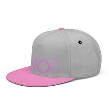 Load image into Gallery viewer, UX Pink Logo Silver & Pink Snapbacks