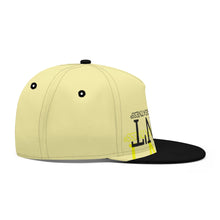 Load image into Gallery viewer, UX Black Logo Yellow & Black Snapbacks