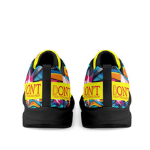Load image into Gallery viewer, UX Red Logo, Blue , Red Strips & Yellow Adult EVA Mesh Walking Running Shoes