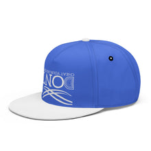 Load image into Gallery viewer, UXL White Logo Blue & White Snapbacks