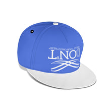 Load image into Gallery viewer, UXL White Logo Blue & White Snapbacks