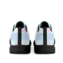Load image into Gallery viewer, UX Pink Logo, Light Blue , Pink Strips & Light Blue Adult EVA Mesh Walking Running Shoes