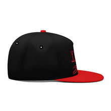 Load image into Gallery viewer, UXL Red Logo Black & Red Snapbacks