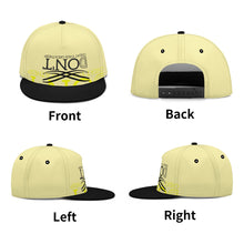 Load image into Gallery viewer, UXL Black Logo Yellow & Black Snapbacks