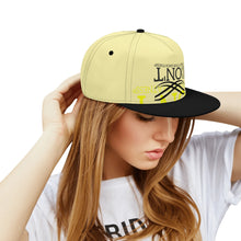 Load image into Gallery viewer, UXL Black Logo Yellow & Black Snapbacks