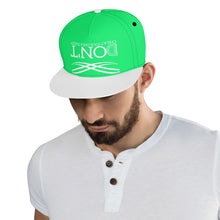 Load image into Gallery viewer, UXL White Logo Light Green & White Snapbacks