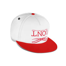 Load image into Gallery viewer, UXL White Logo Red & White Snapbacks
