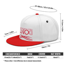 Load image into Gallery viewer, UX White Logo Red & White Snapbacks
