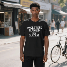 Load image into Gallery viewer, Ancestors Black , White Logo Crew Neck Short Sleeve T Shirts