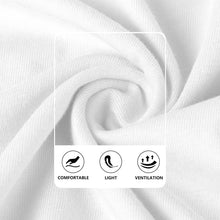 Load image into Gallery viewer, DCYG Mens White Dbl Hooper Cotton White logo & Black Printing T-Shirt