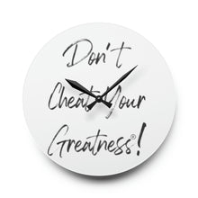 Load image into Gallery viewer, Acrylic Wall Clock