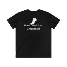 Load image into Gallery viewer, DCYG Red Bottoms Fitted V-Neck Short Sleeve Tee