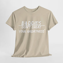 Load image into Gallery viewer, DCYG FX Baddies White Logo Heavy Cotton Tee
