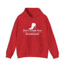 Load image into Gallery viewer, DCYG White Red Bottoms Heavy Blend™ Hooded Sweatshirt
