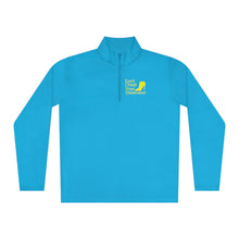 Load image into Gallery viewer, DCYG Yellow Red Bottoms Unisex Quarter-Zip Pullover