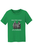 Load image into Gallery viewer, Ancestors+ Black Family White Logo Toddler Core Cotton Tee