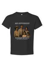 Load image into Gallery viewer, Ancestors+ Latino Family(B) White Logo Toddler Jersey Tee