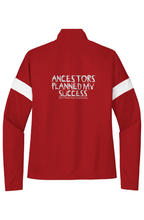 Load image into Gallery viewer, Ancestors White Logo, Stripes & Womens Travel Full Zip Jacket