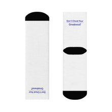 Load image into Gallery viewer, DCYG Blue & White Crew Socks