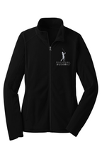 Load image into Gallery viewer, Japanese Female Golfer, White Logo & Womens Microfleece Jackets