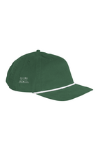 Load image into Gallery viewer, Ancestors Irish White Logo & Green Class Cord Rope Cap
