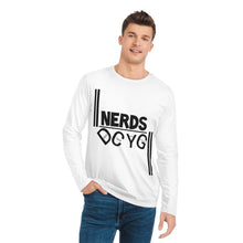 Load image into Gallery viewer, DCYG NERDS Black Logo Long Sleeve Shirt