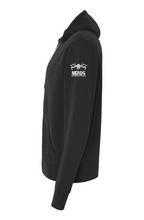 Load image into Gallery viewer, NERDS Drone White Logo Unisex Lightweight Full-Zip Hoodie