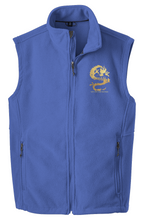 Load image into Gallery viewer, SWAN Dragon Gold Logo Red Blue and Black Value Fleece Vest