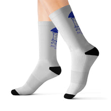 Load image into Gallery viewer, DCYG Phi Beta Sigma Blue & White Socks