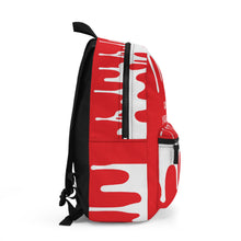 Load image into Gallery viewer, DCYG DRIP 24 White logo & Red Backpack