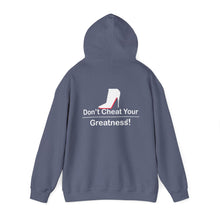 Load image into Gallery viewer, DCYG White Red Bottoms Heavy Blend™ Hooded Sweatshirt