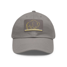Load image into Gallery viewer, DCYG Buffaloes Dad Hat with Leather Patch