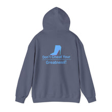 Load image into Gallery viewer, DCYG Light Blue Red Bottoms Heavy Blend™ Hooded Sweatshirt
