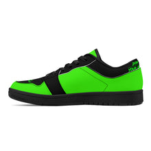 Load image into Gallery viewer, DCYG G4's Green & Black Black Sole Low-Top Leather Sneakers
