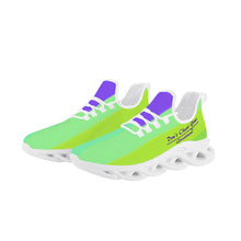 Load image into Gallery viewer, DCYG Purple ,Blue & Green 2nd Edition B Flex Control Sneaker - White Mens/Womens sizes 5-14