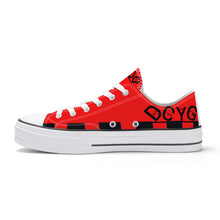 Load image into Gallery viewer, DCYG Xclusive Unisex Classic Low Top Canvas Shoes - White