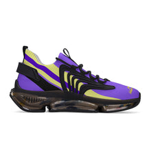 Load image into Gallery viewer, DCYG X2 Purple & Gold, Air Max React Sneakers - Black