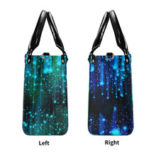 Load image into Gallery viewer, DRIP SF Turquoise Logo & Multiple Sizes Upgraded Luxury Women PU Leather Handbag