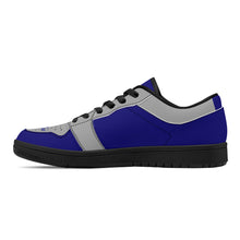 Load image into Gallery viewer, DCYG G4's Dark Blue & Black,Black Sole Low-Top Leather Sneakers