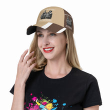 Load image into Gallery viewer, Ancestors Family, Black, White Logo & Brown, Tan ,White Curved Brim Baseball Cap (AOP)