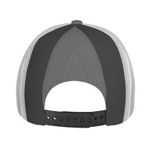 Load image into Gallery viewer, Ancestors Filipino White Logo, Flag & Grey , White Curved Brim Baseball Cap (AOP)