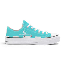 Load image into Gallery viewer, E9 Edition Unisex Classic Low Top Canvas Shoes - White