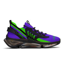Load image into Gallery viewer, DCYG Purple & Green Air Max React Sneakers - Black